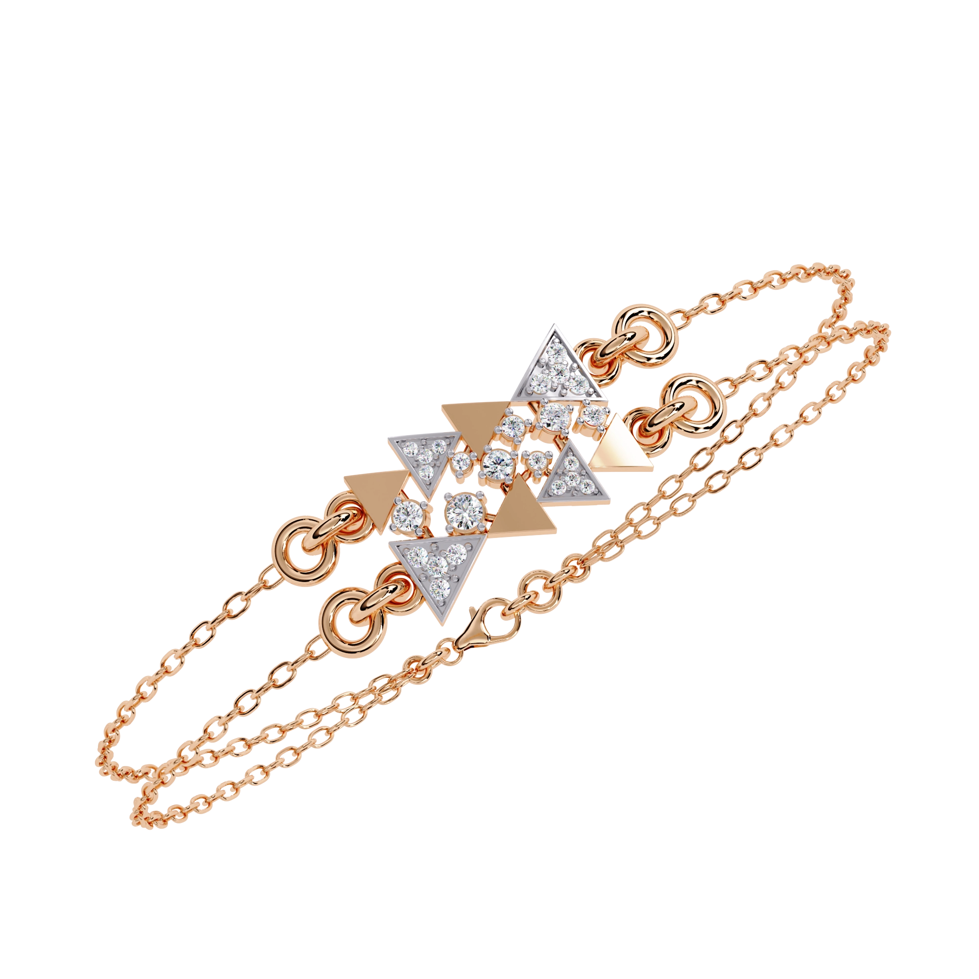 Layered Diamond Bracelet
