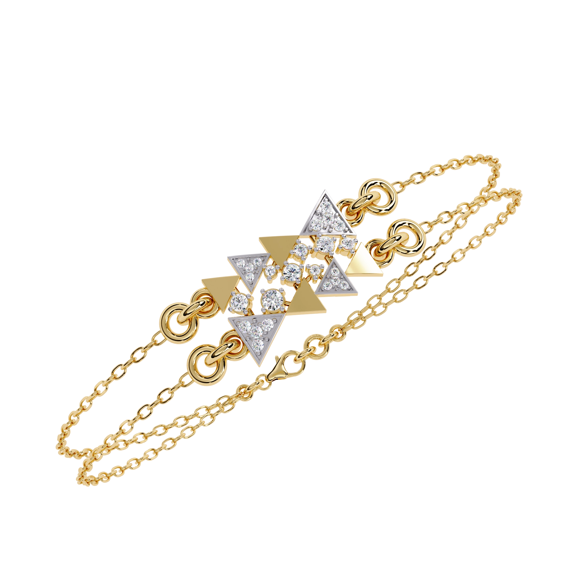 Layered Diamond Bracelet