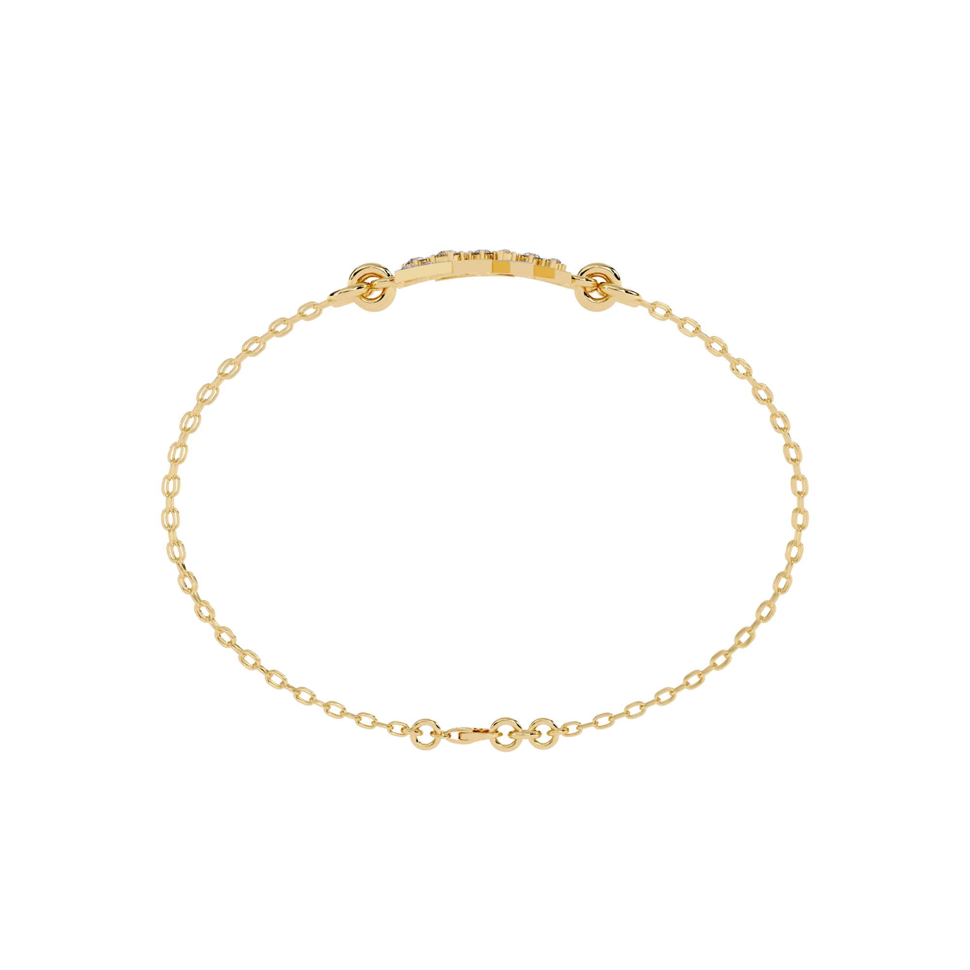 Layered Diamond Bracelet