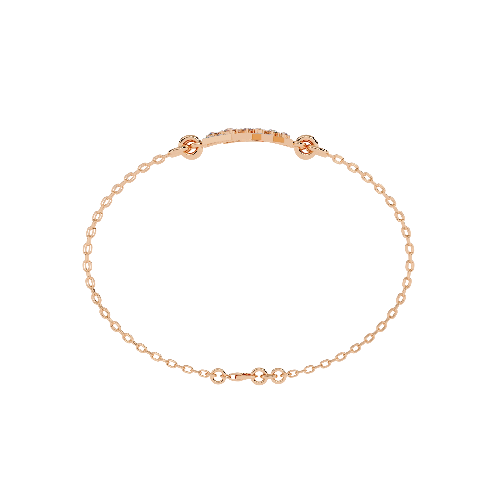 Layered Diamond Bracelet