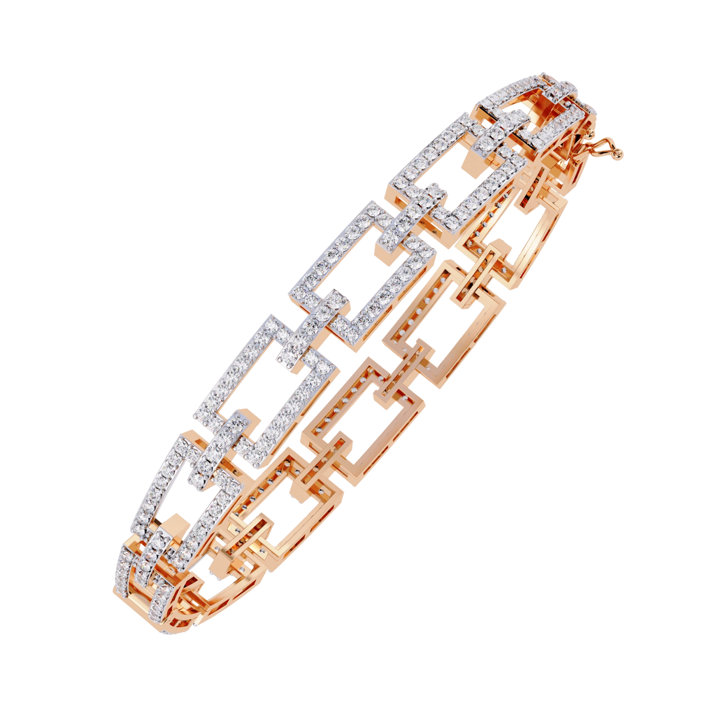Link Diamond Bracelet