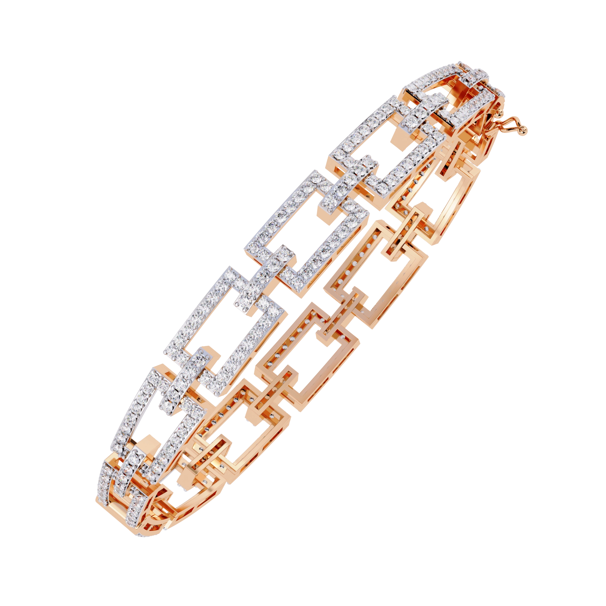 Link Diamond Bracelet