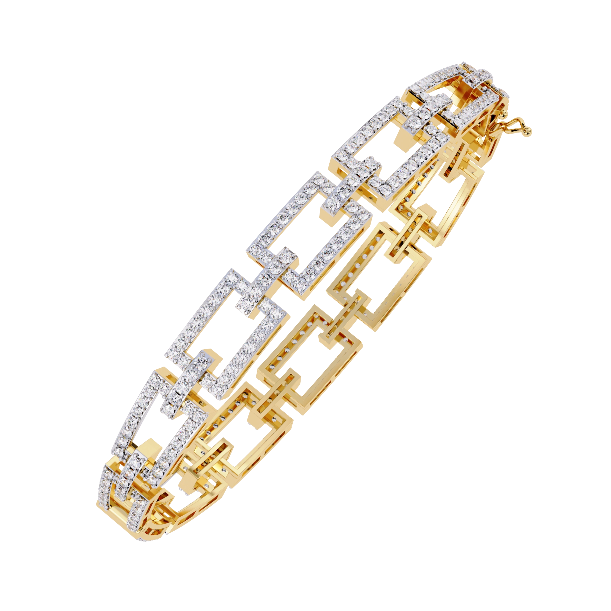 Link Diamond Bracelet