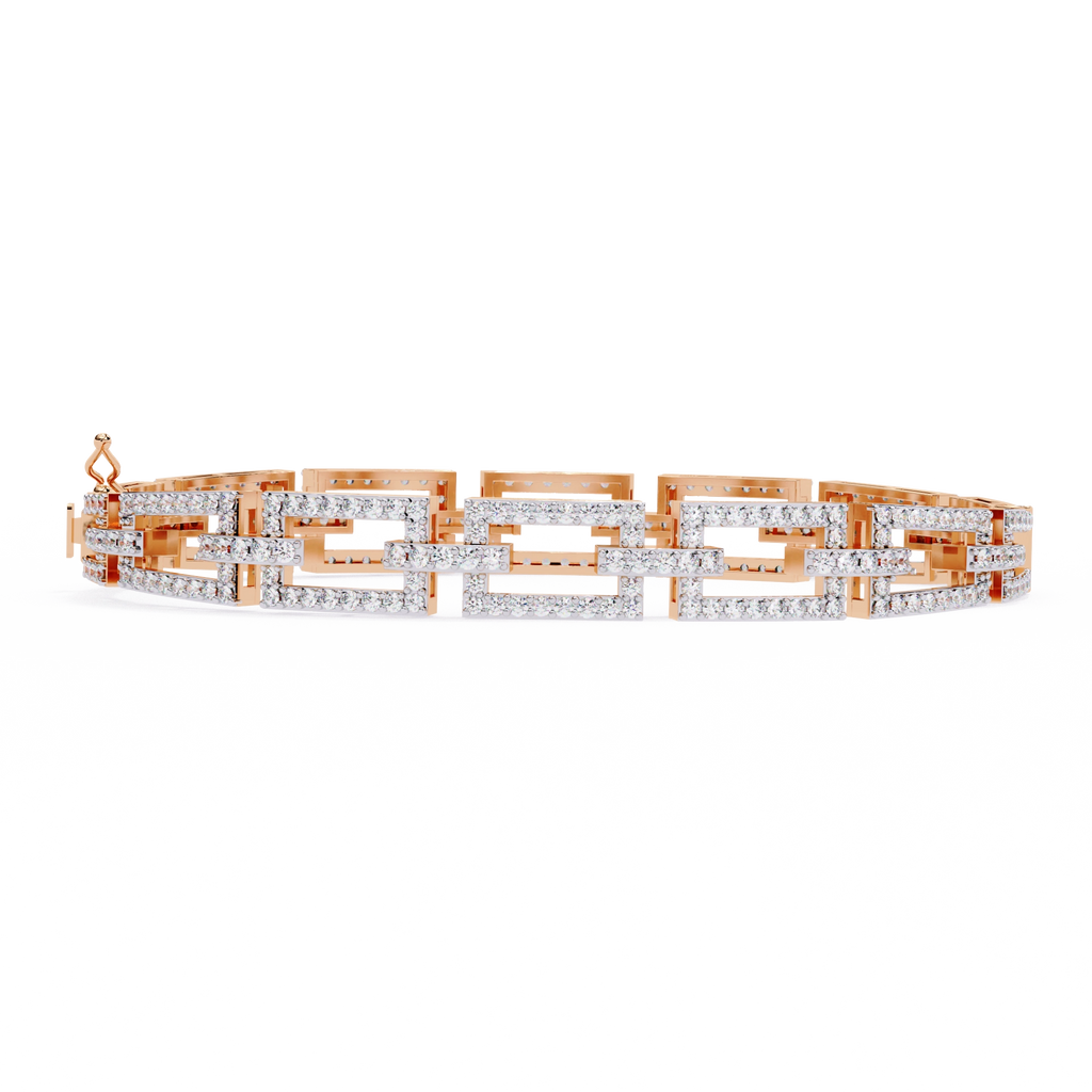 Link Diamond Bracelet