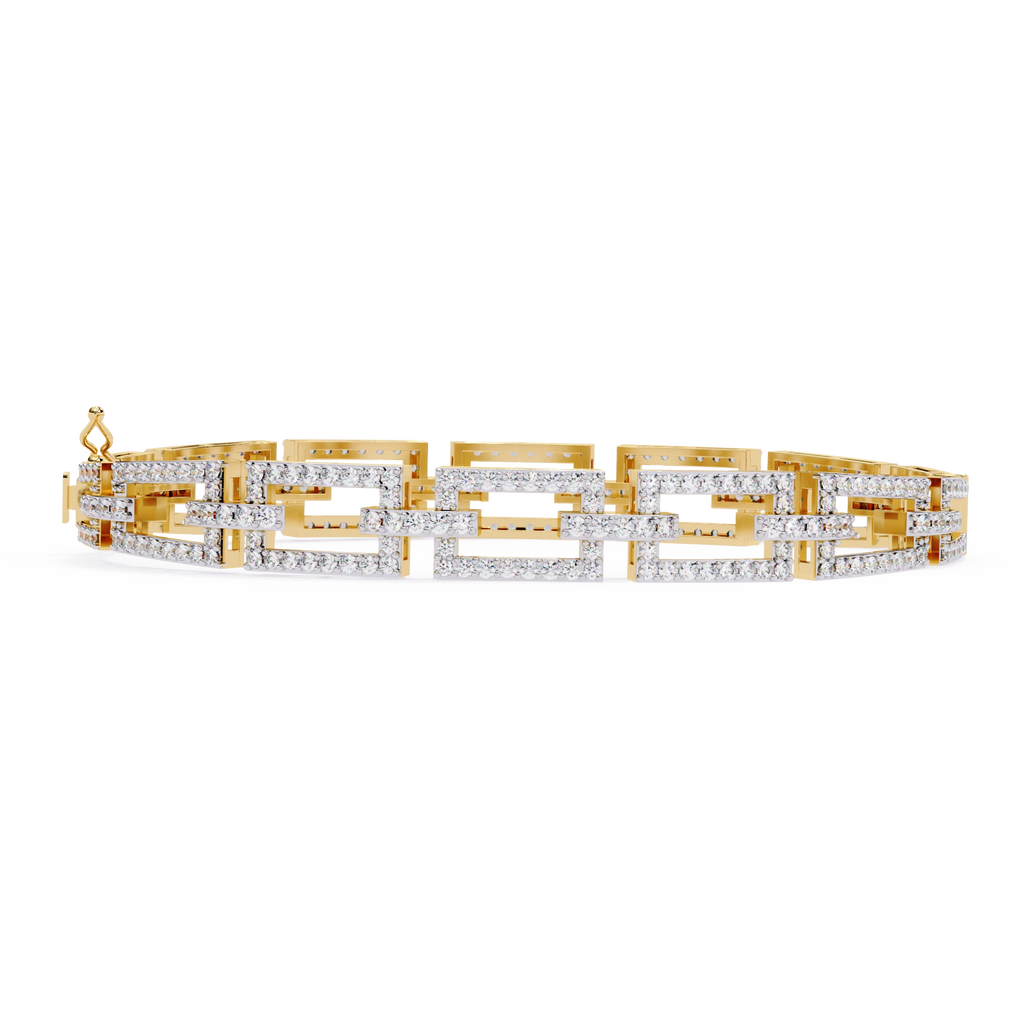 Link Diamond Bracelet