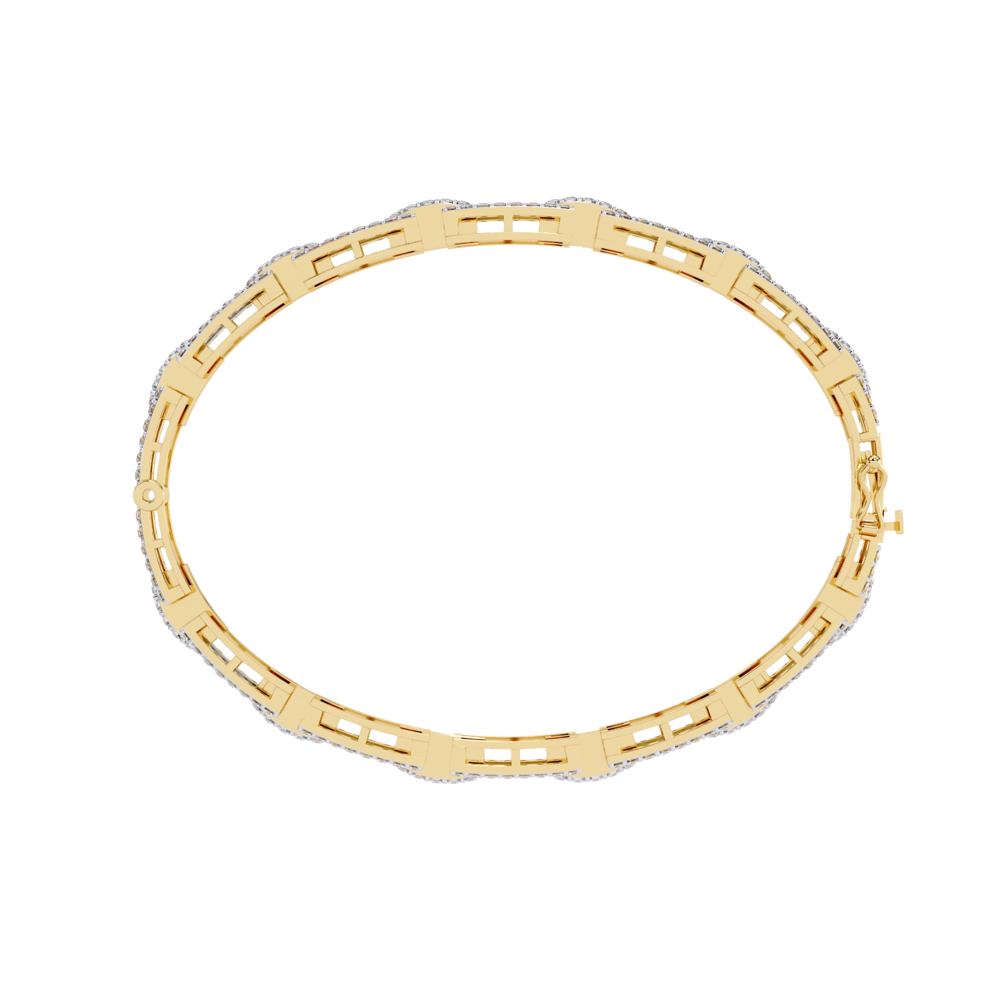 Link Diamond Bracelet