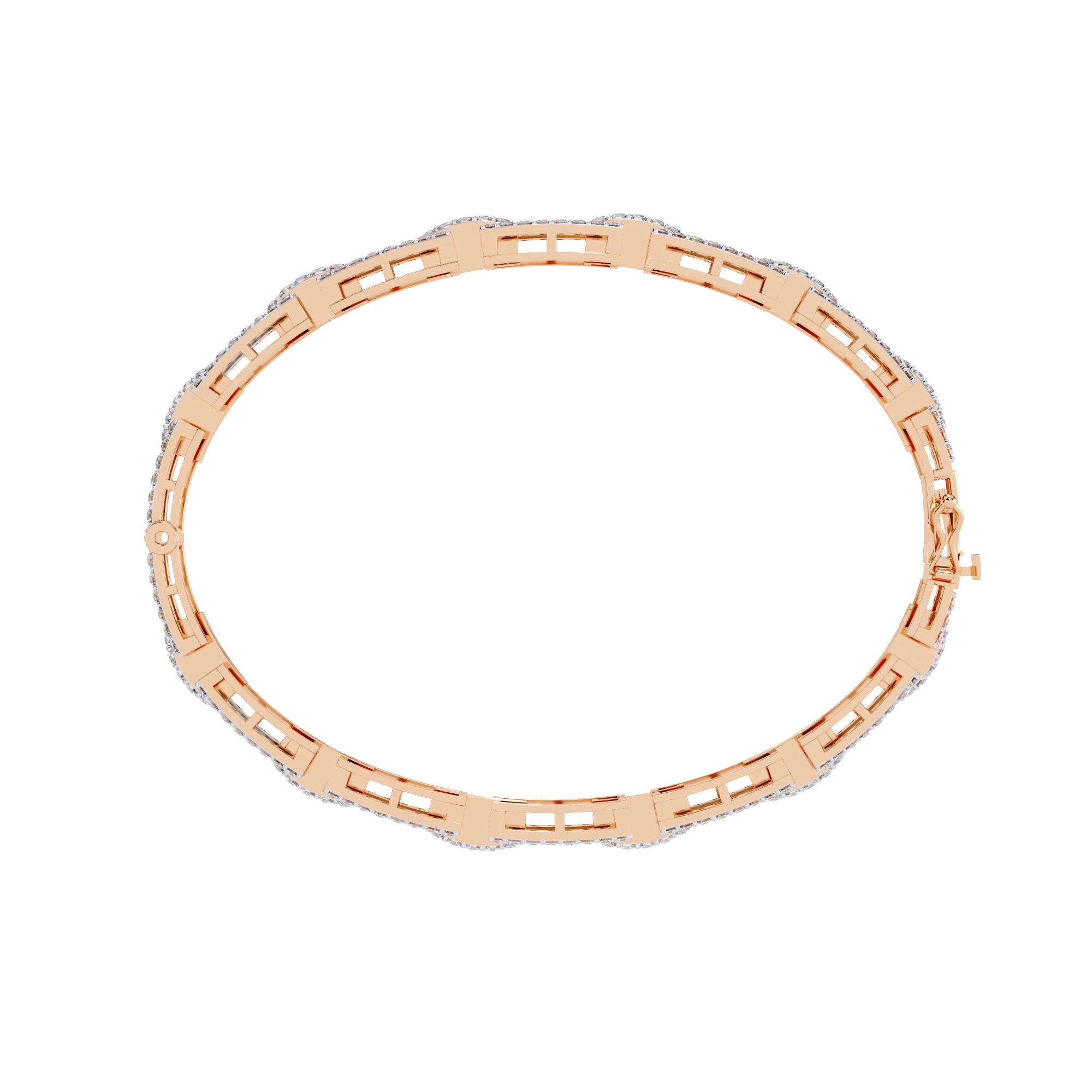 Link Diamond Bracelet