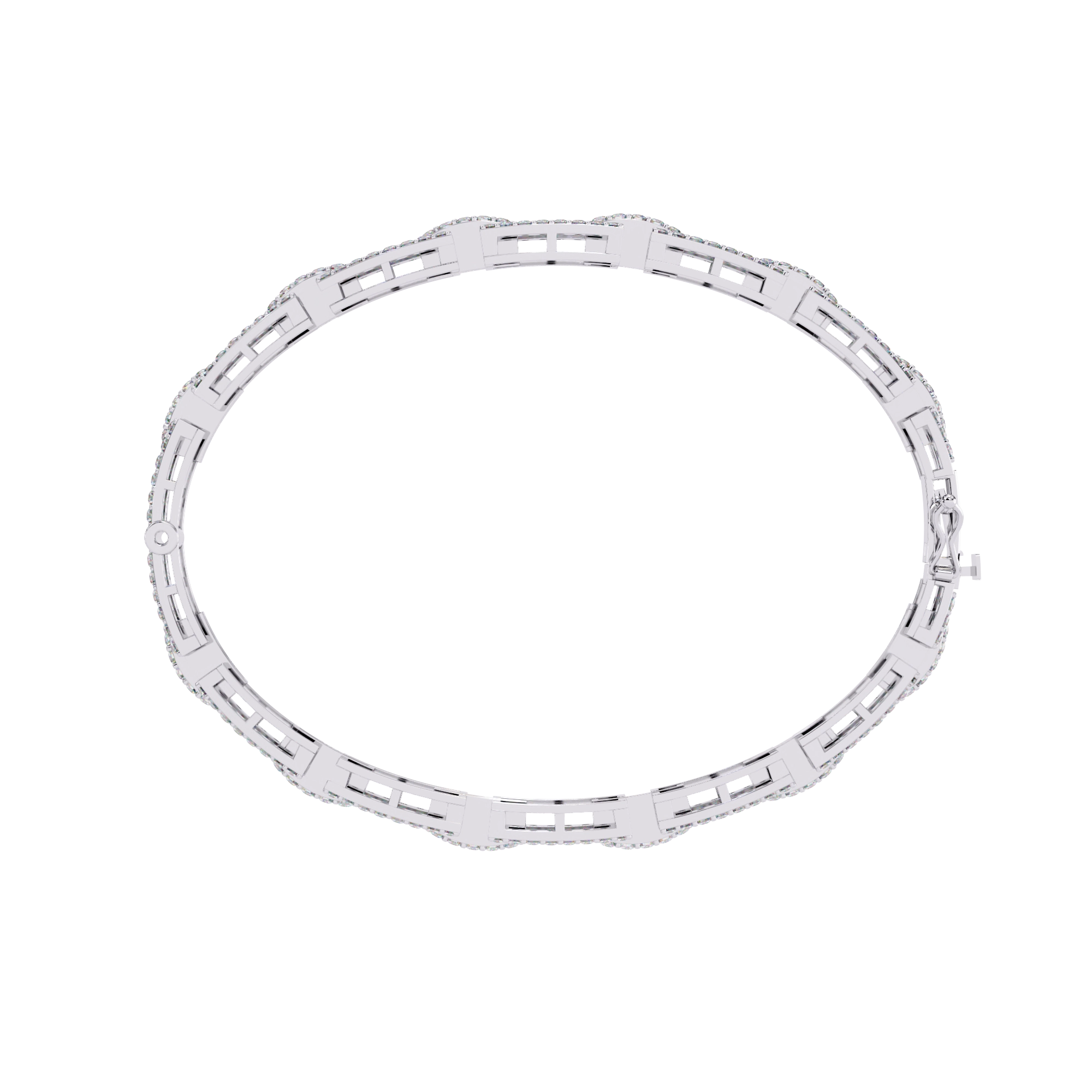 Link Diamond Bracelet
