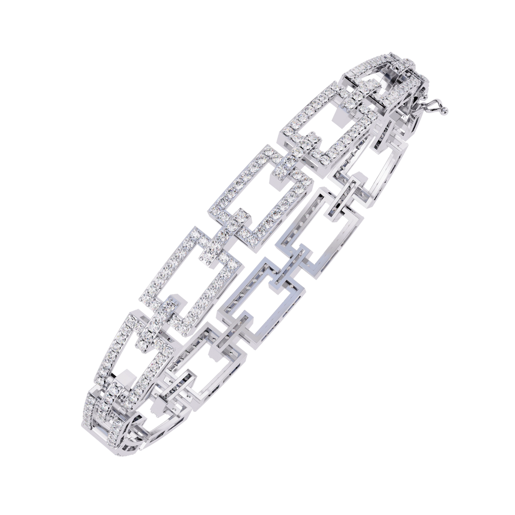 Link Diamond Bracelet
