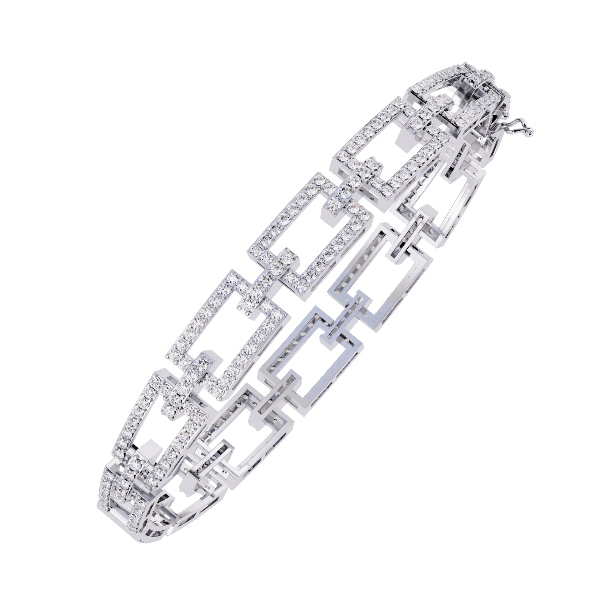 Link Diamond Bracelet