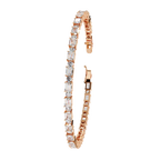 Square Cut Diamond Bracelet