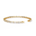 Square Cut Diamond Bracelet