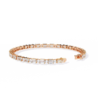 Square Cut Diamond Bracelet