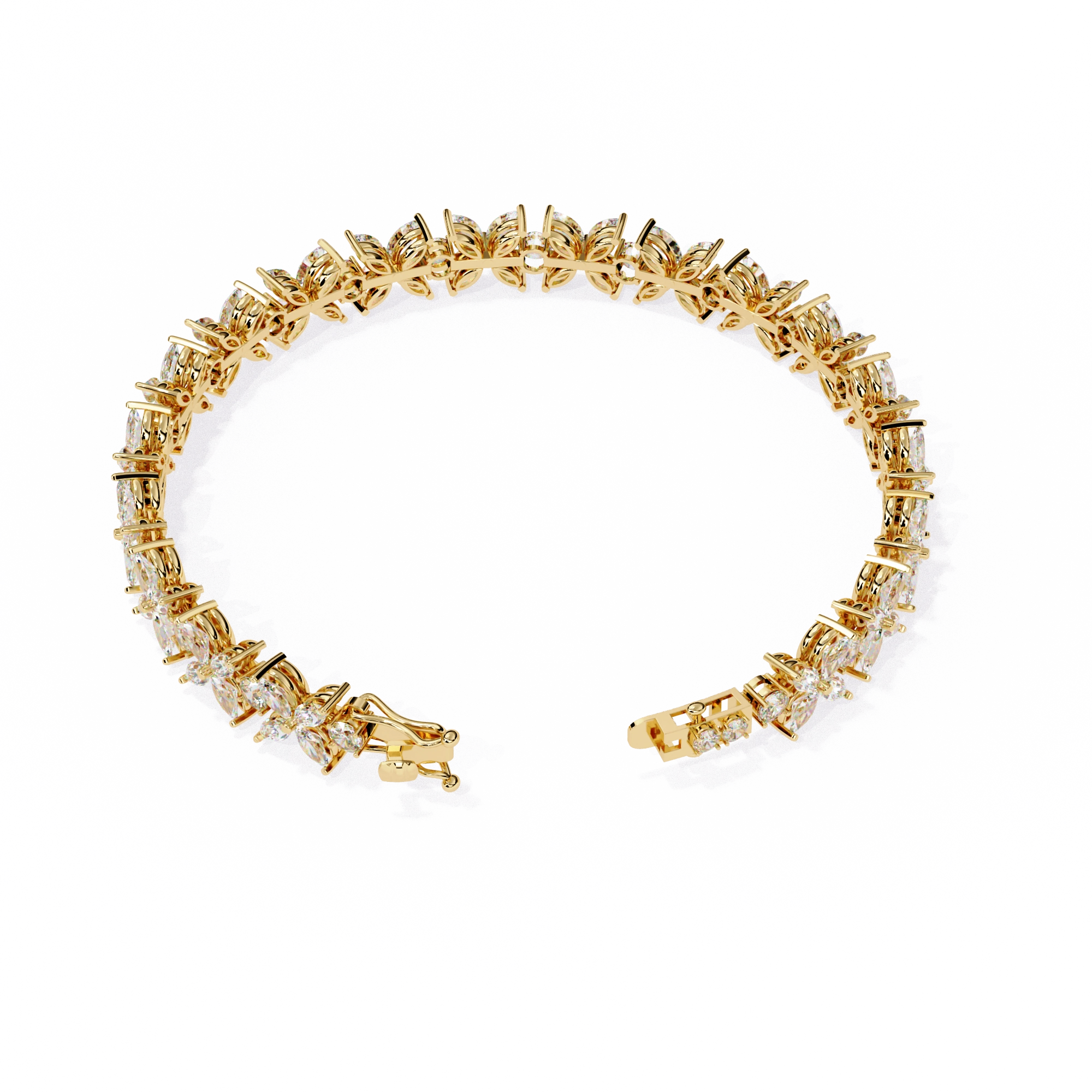 Leaf Diamond Bracelet