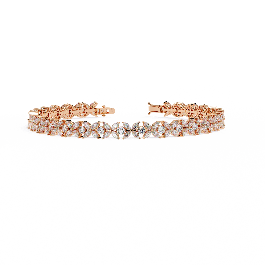 Leaf Diamond Bracelet