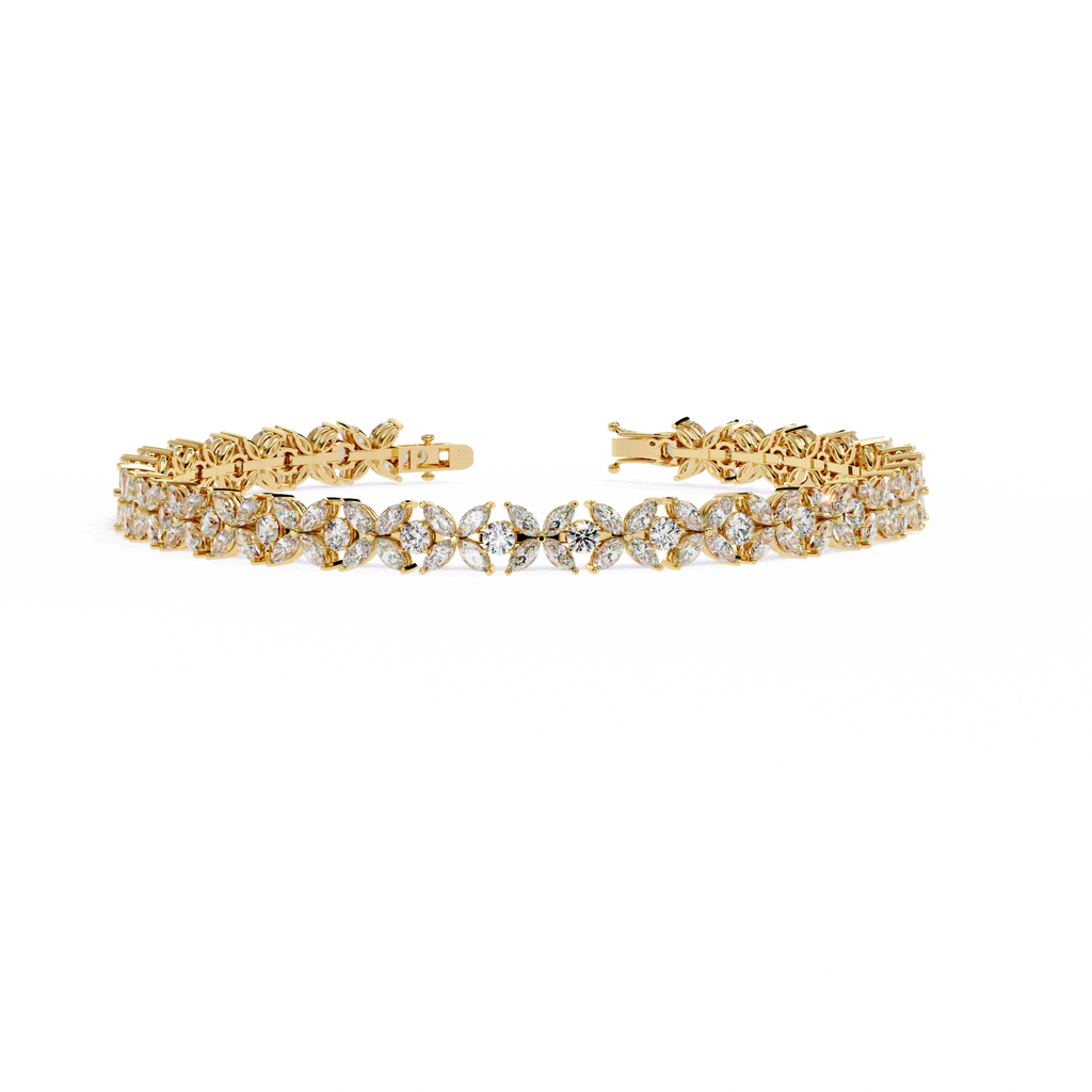 Leaf Diamond Bracelet