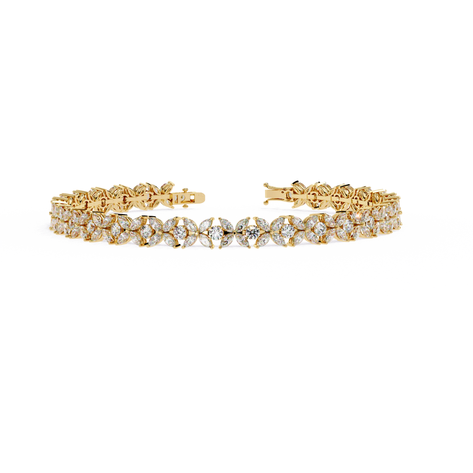 Leaf Diamond Bracelet