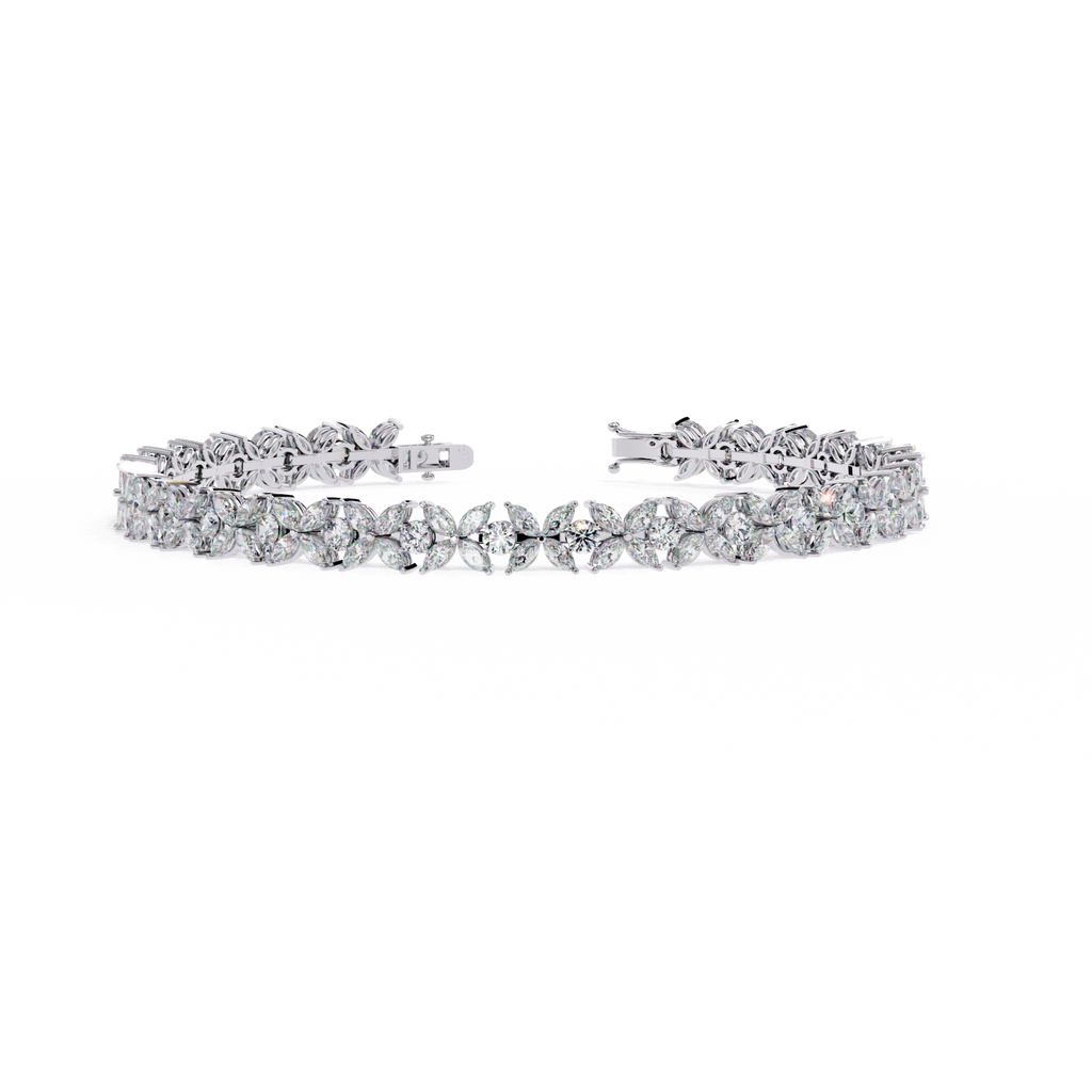 Leaf Diamond Bracelet