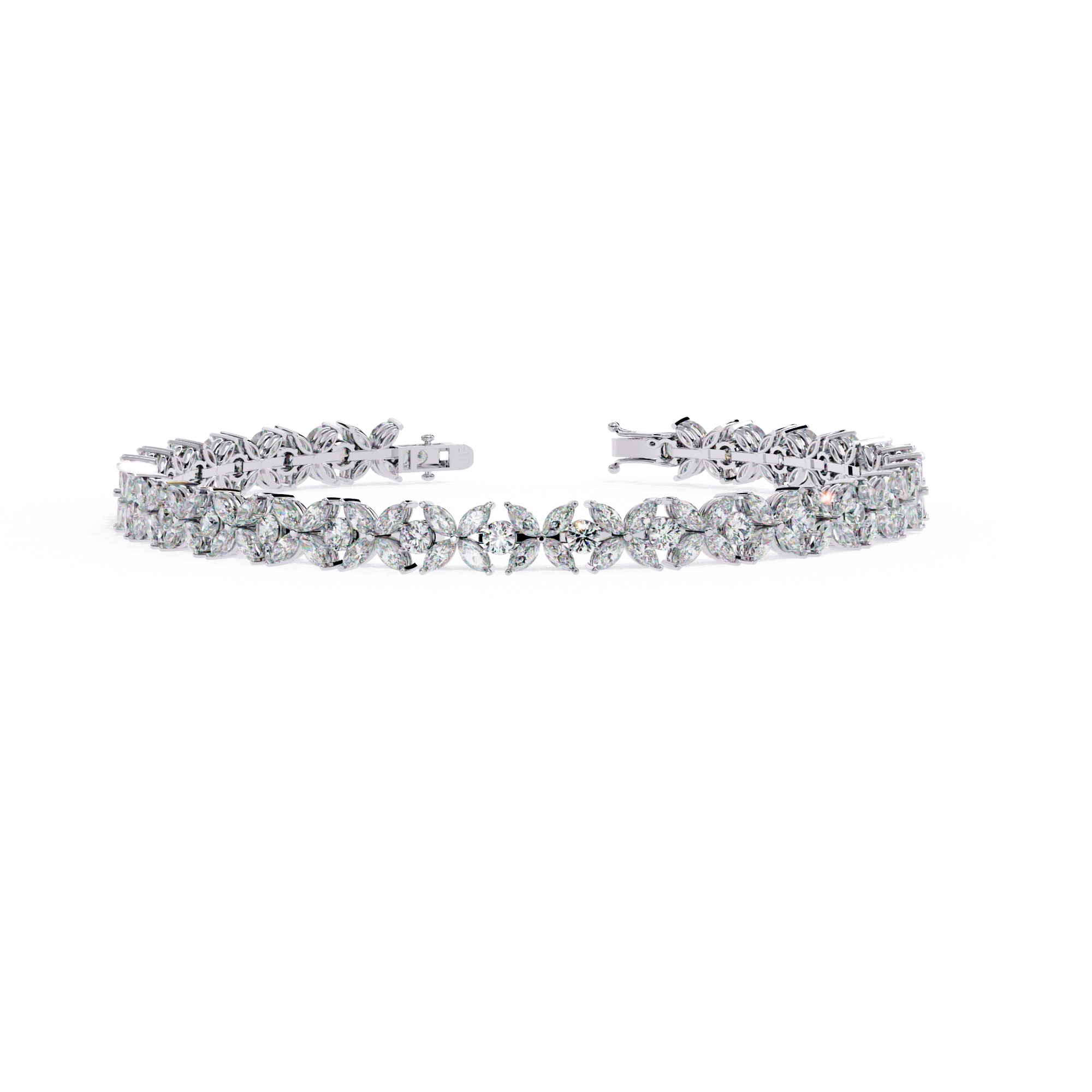 Leaf Diamond Bracelet