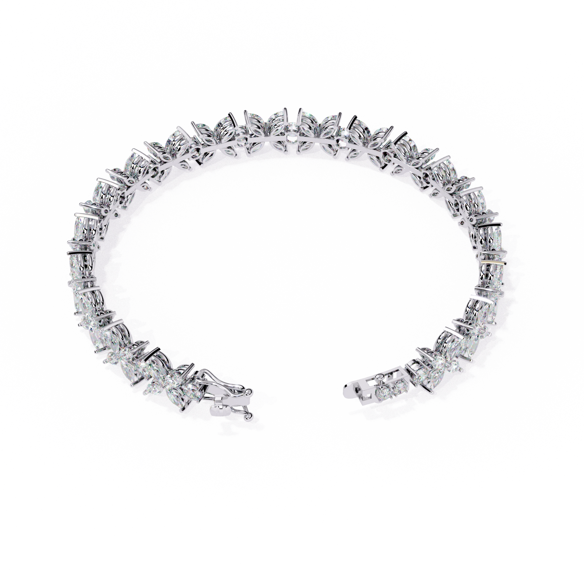 Leaf Diamond Bracelet