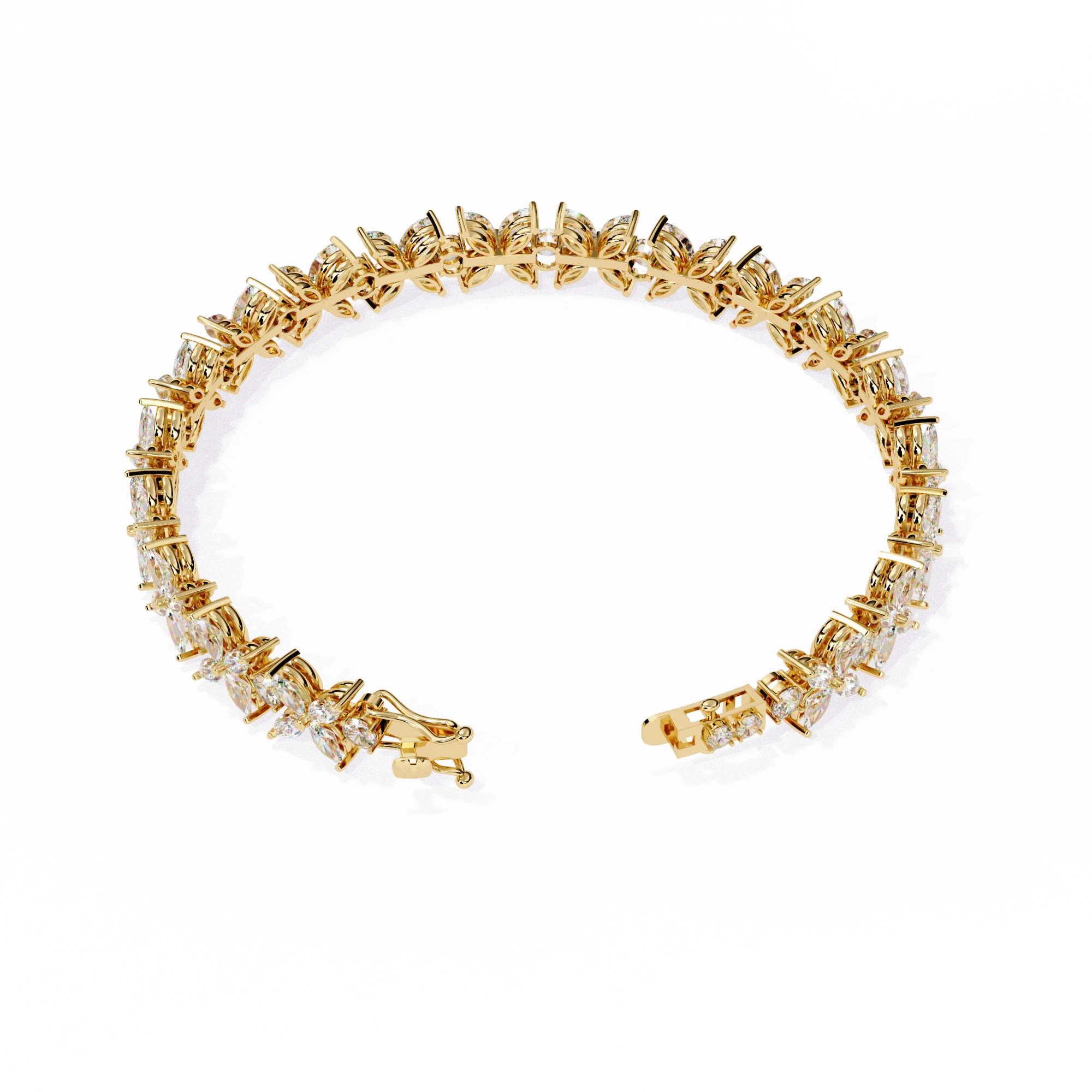 Leaf Diamond Bracelet