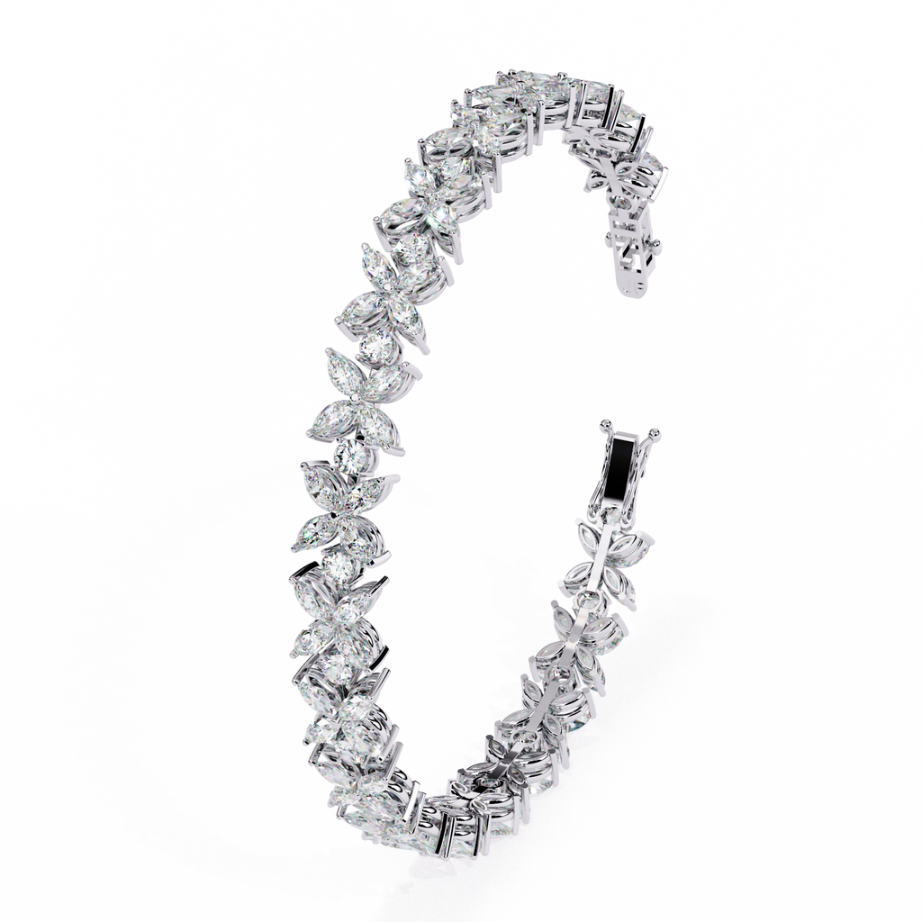 Leaf Diamond Bracelet