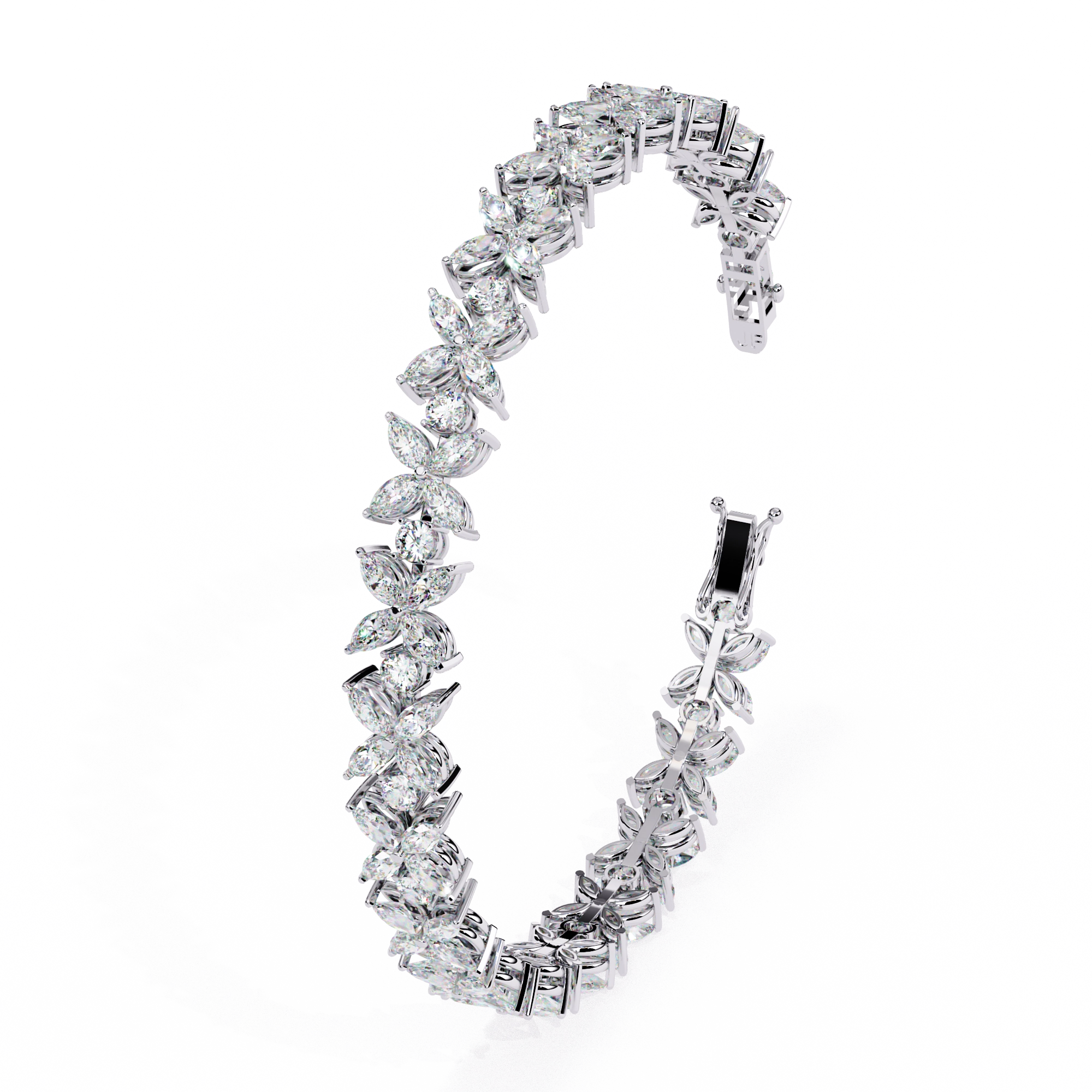 Leaf Diamond Bracelet