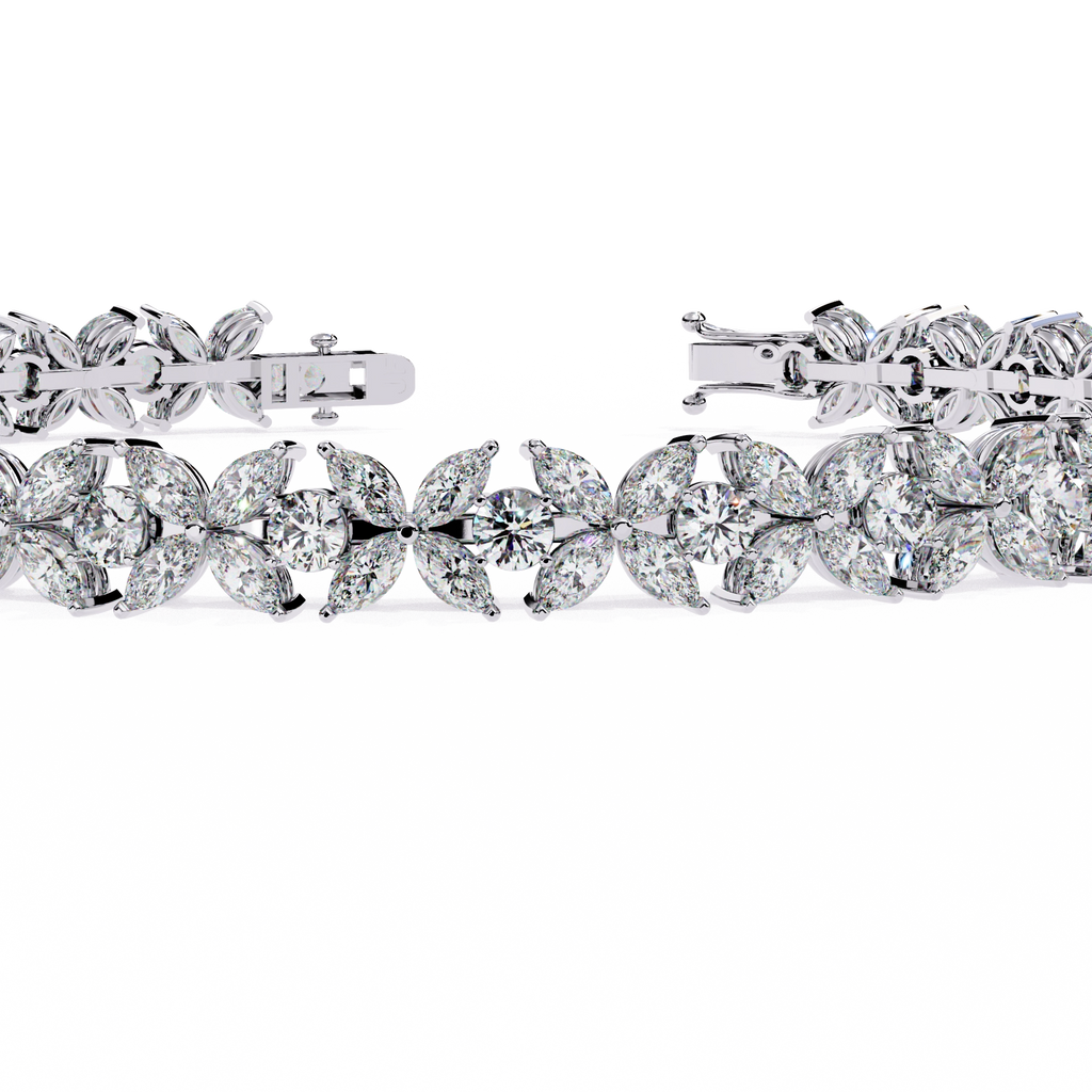 Leaf Diamond Bracelet