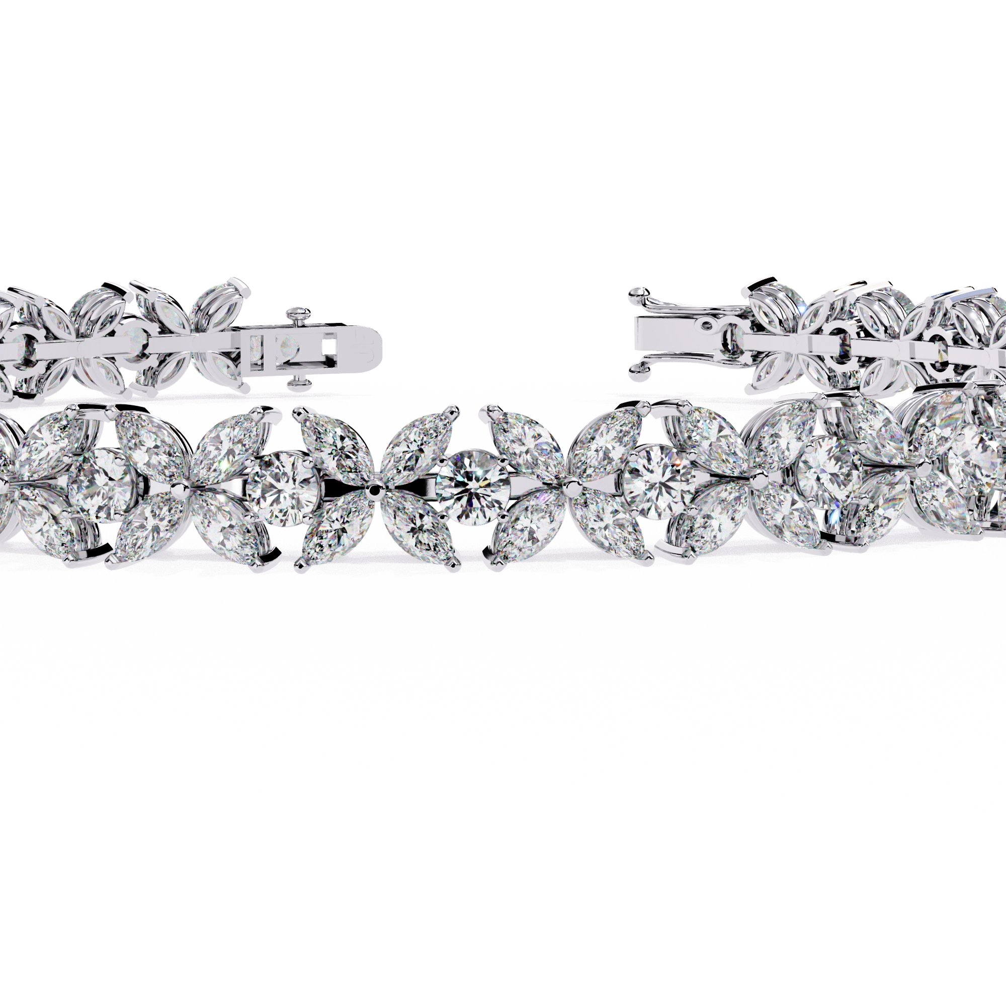 Leaf Diamond Bracelet