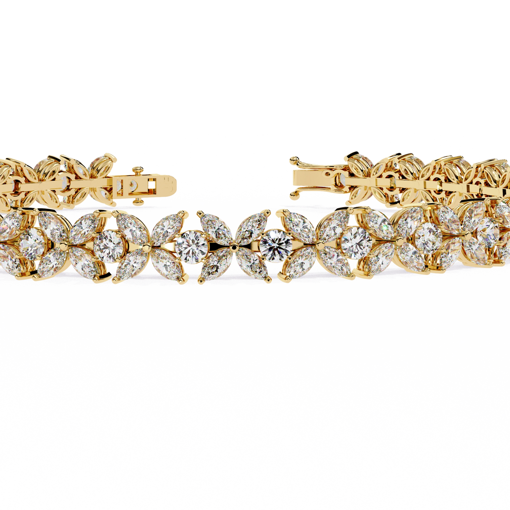 Leaf Diamond Bracelet