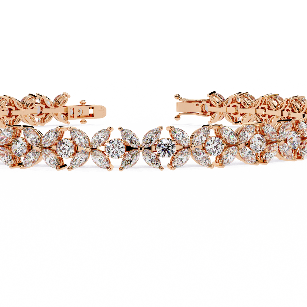 Leaf Diamond Bracelet