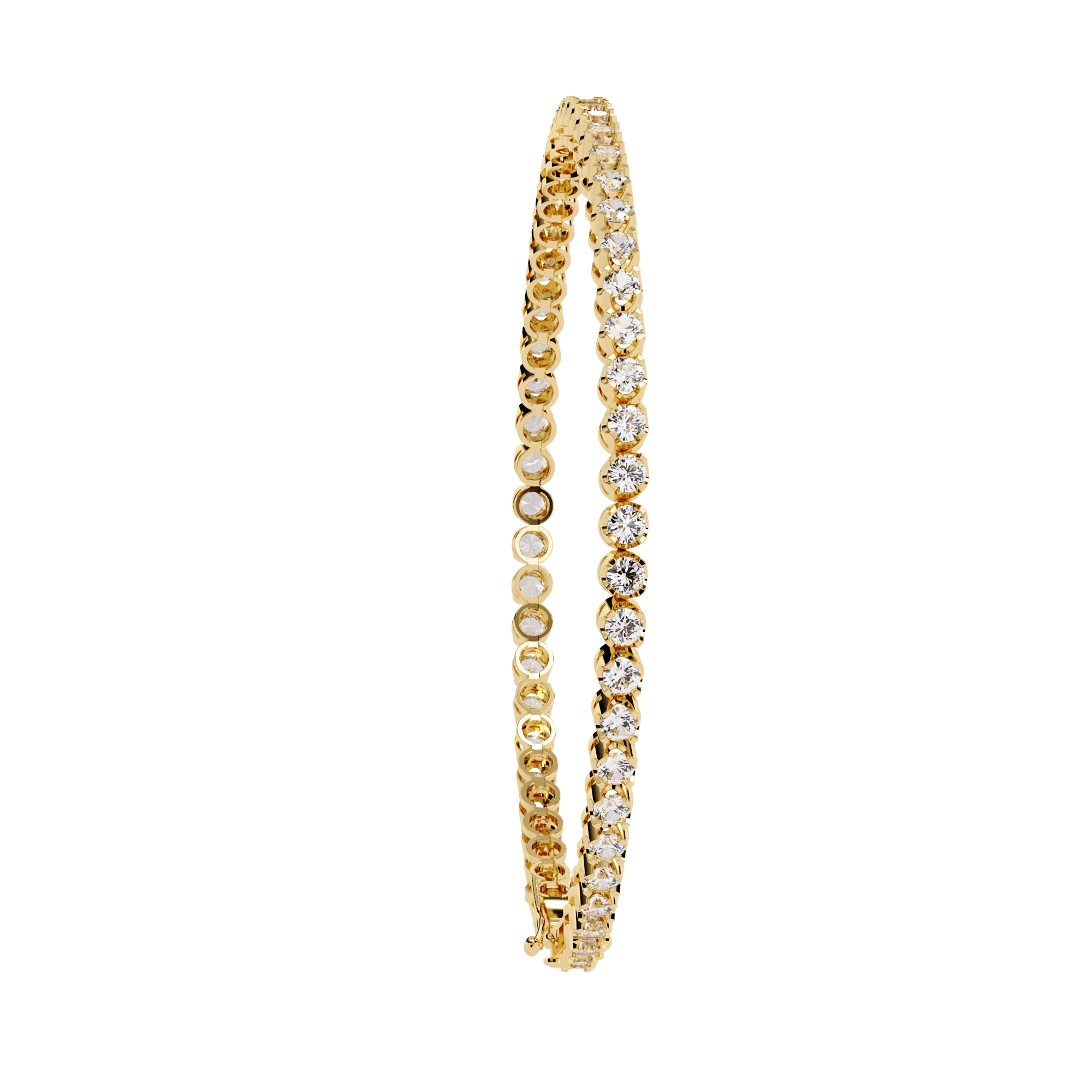 Round Diamond Bracelet