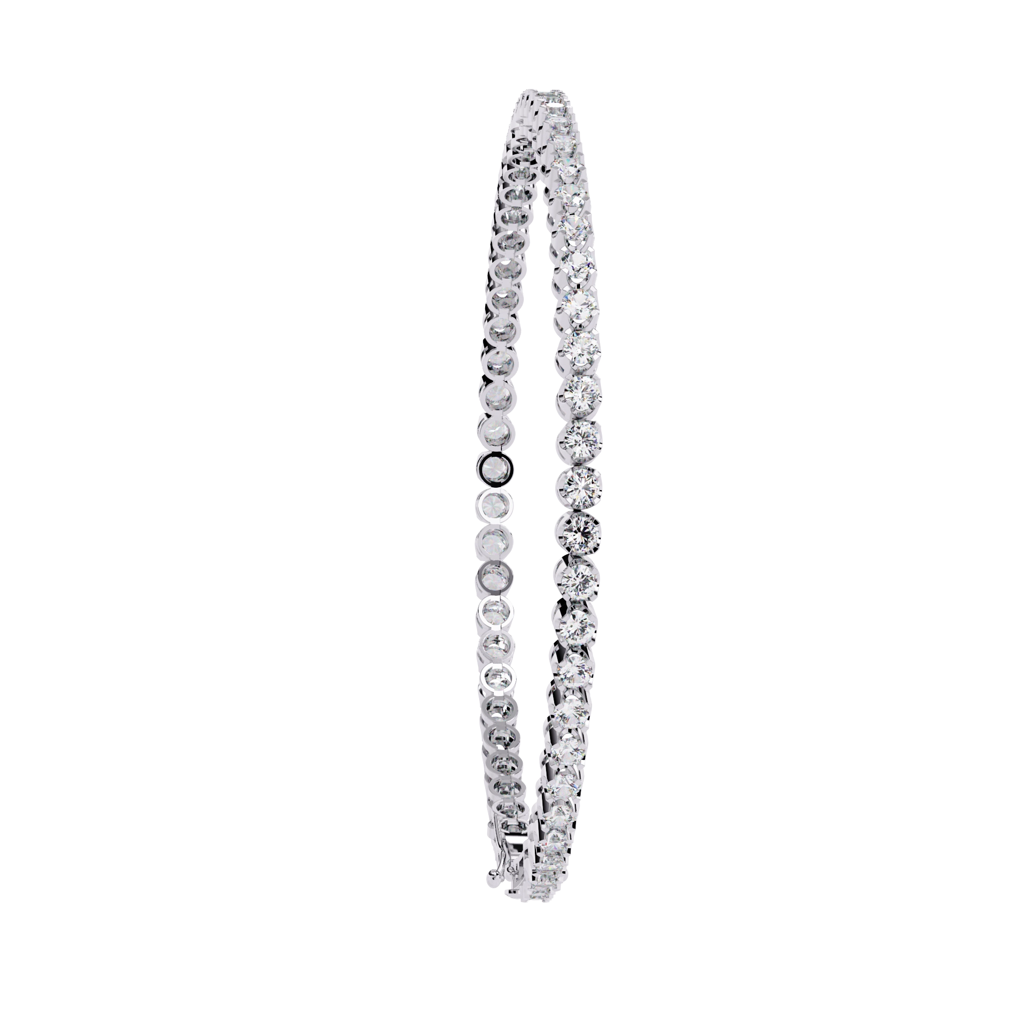 Round Diamond Bracelet