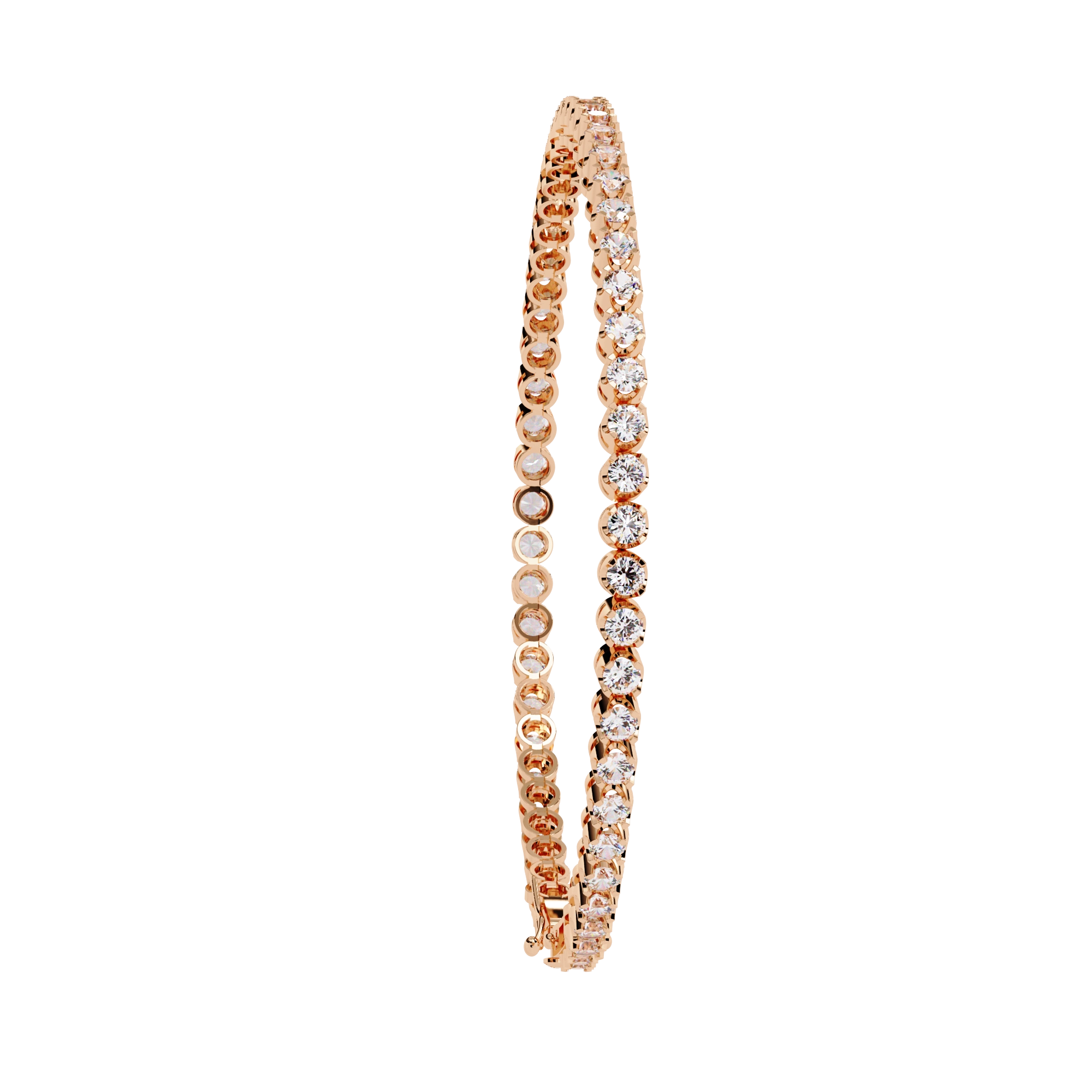 Round Diamond Bracelet