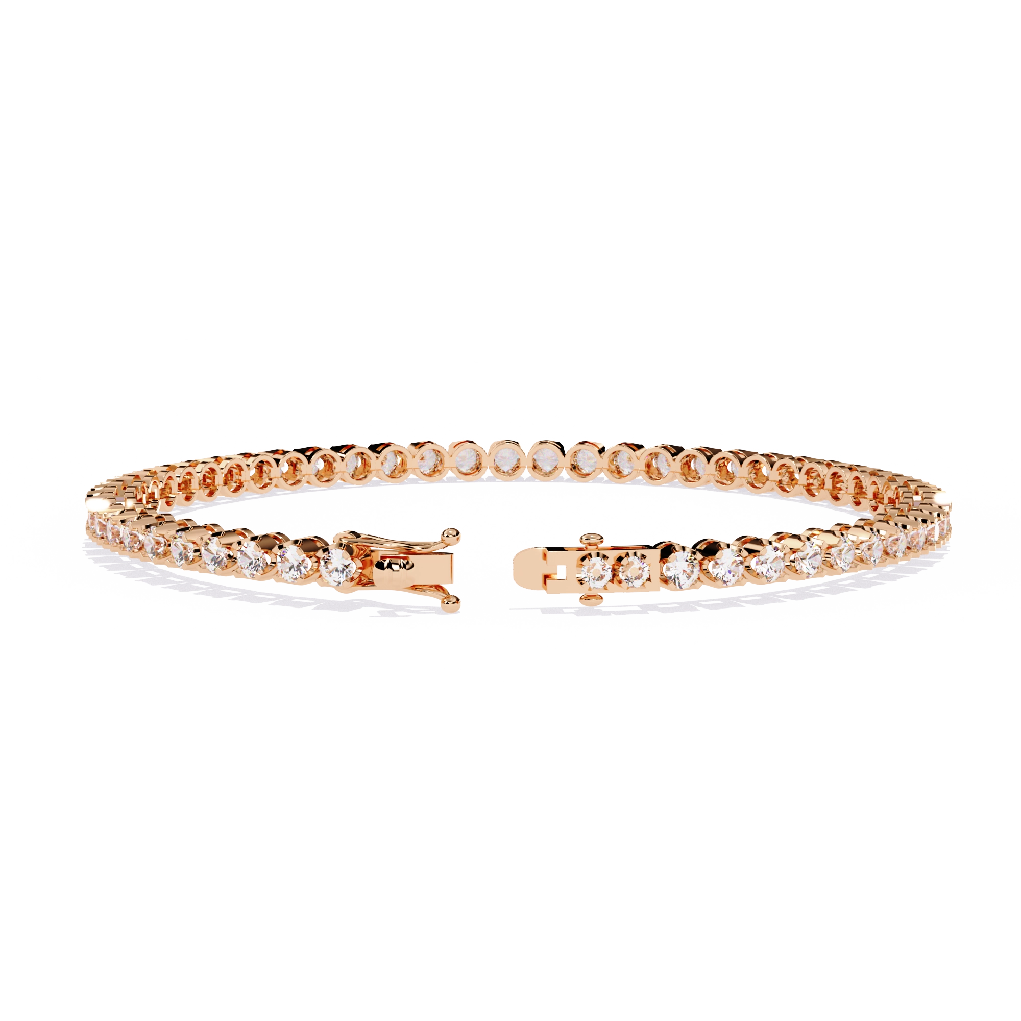 Round Diamond Bracelet