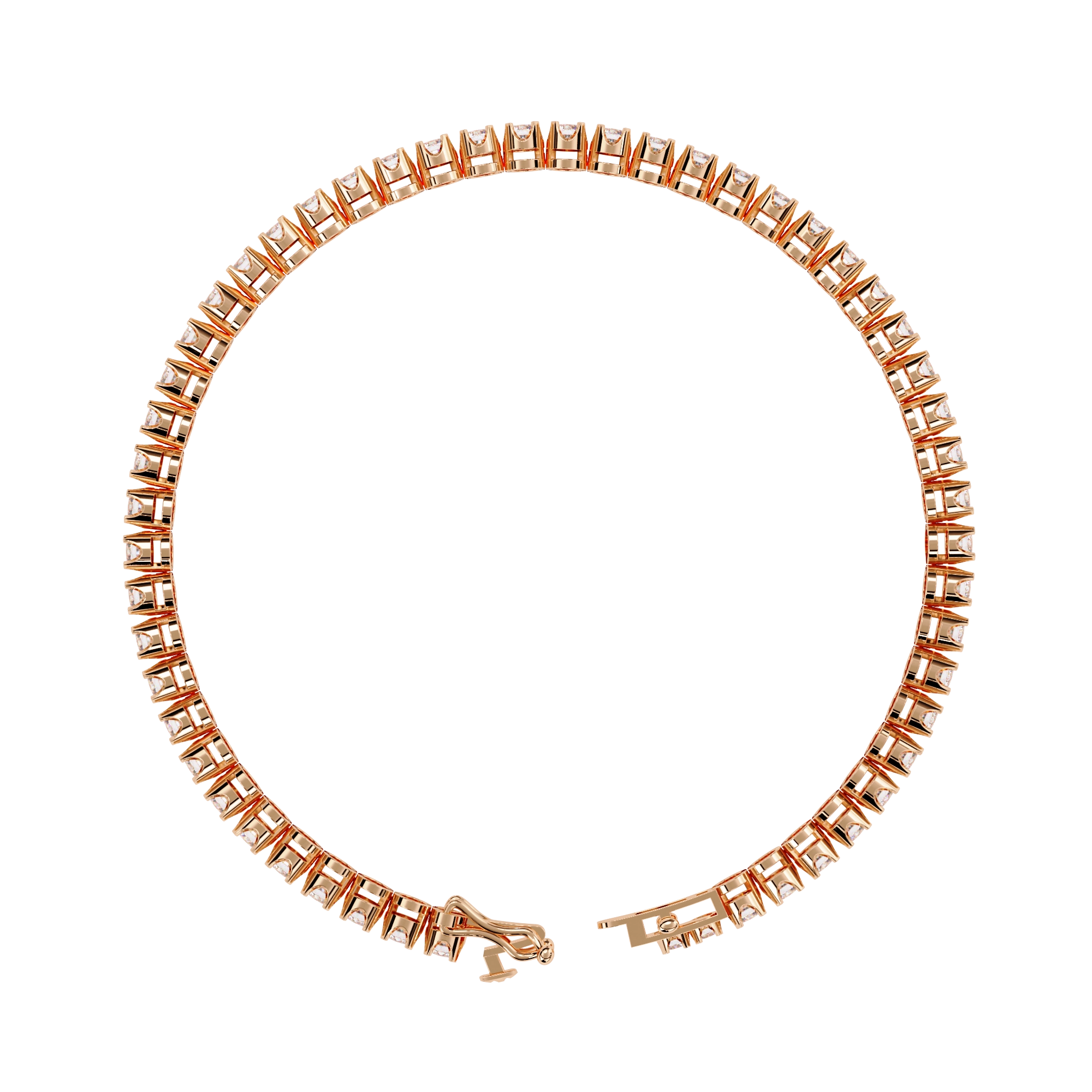 Round Diamond Bracelet