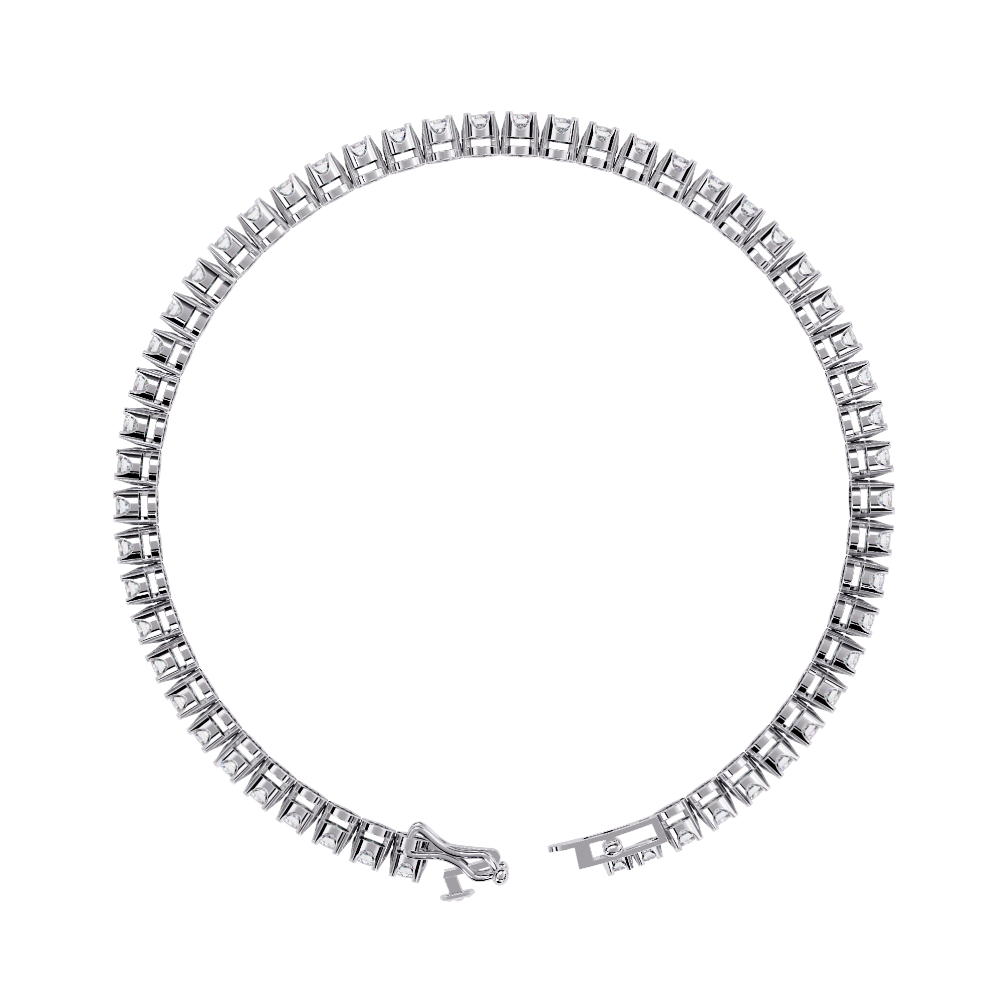 Round Diamond Bracelet