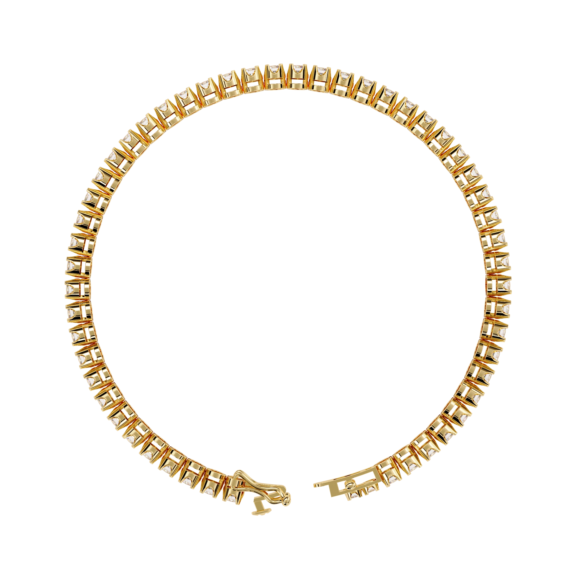 Round Diamond Bracelet