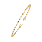 Dainty Chain Diamond Bracelet