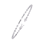 Dainty Chain Diamond Bracelet