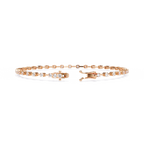Dainty Chain Diamond Bracelet