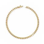 Emerald Cut Diamond Bracelet