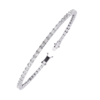 Emerald Cut Diamond Bracelet