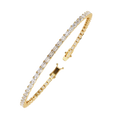 Emerald Cut Diamond Bracelet