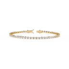 Emerald Cut Diamond Bracelet