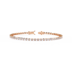Emerald Cut Diamond Bracelet