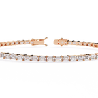 Emerald Cut Diamond Bracelet