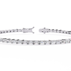 Emerald Cut Diamond Bracelet