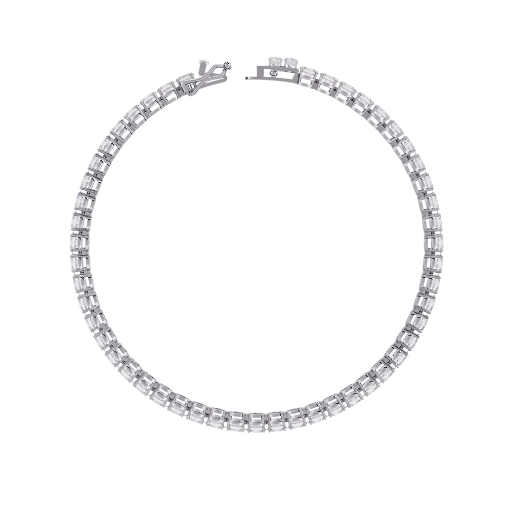 Round Diamond Tennis Bracelet