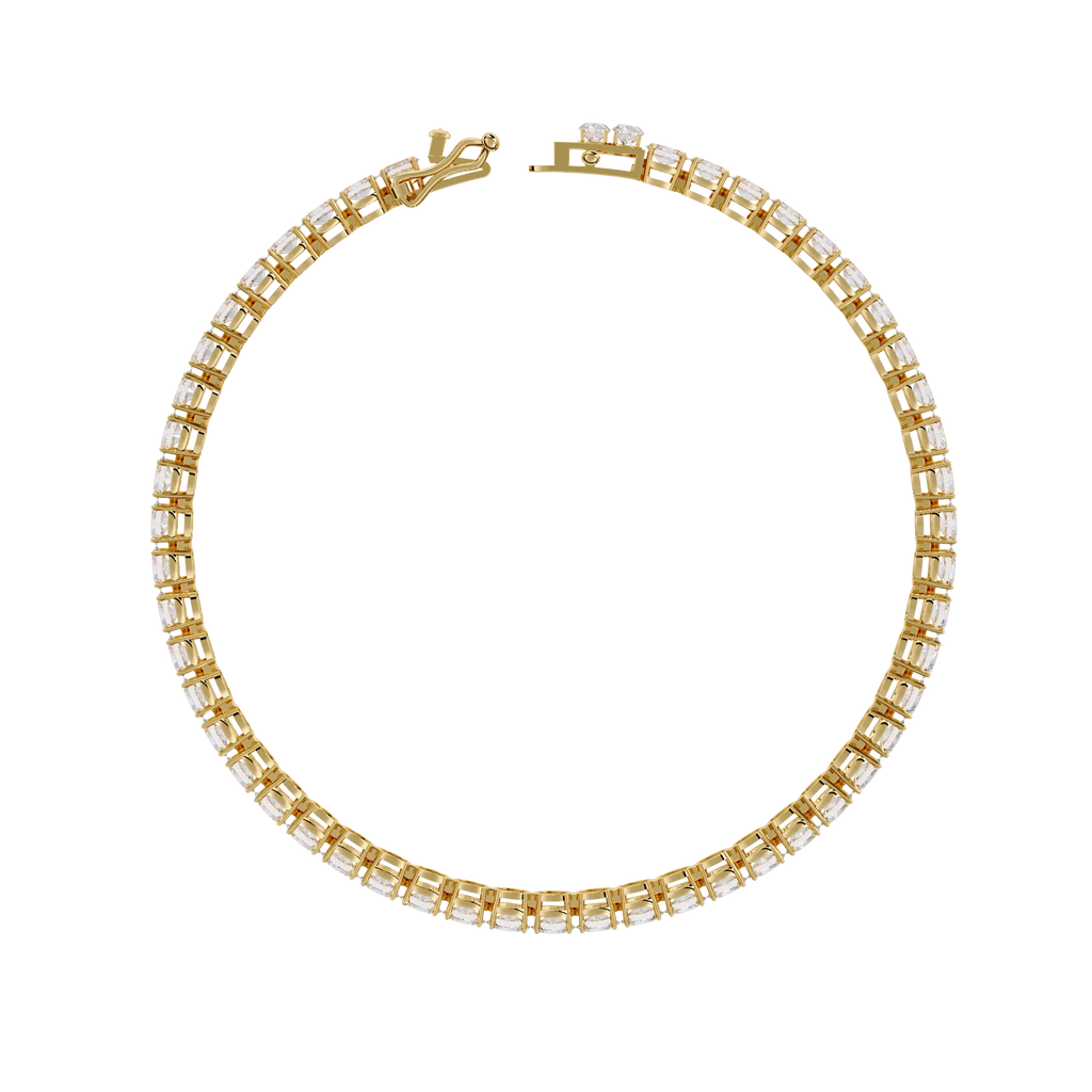 Round Diamond Tennis Bracelet